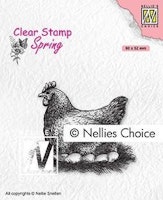 NS CLEARSTAMP "Mother Hen"