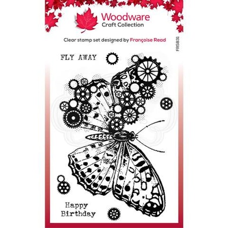 Woodware Clearstamp "Butterfly"