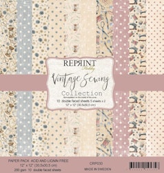 Vintage Sewing Collection pack 12 x 12