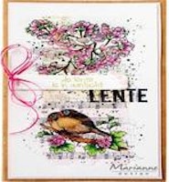 Marianne Design Clearstamp - Art Stamps - Song Birds