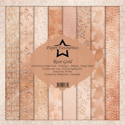 Paper Favourites Paper Pack - Rose Gold