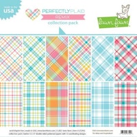 Lawn Fawn Collection Pack 12X12 - Perfectly Plaid Remix