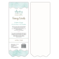 FANCY CARDS - WHITE 01, 20 SHEETS