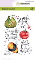 CraftEmotions clearstamps A6 - Love Puns 2