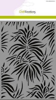 CraftEmotions Mask stencil - background leaves tropics A5