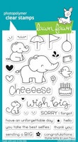 Lawn Fawn Clear Stamps - Elphie Selfie