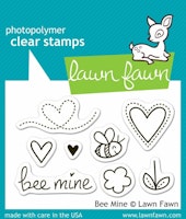Lawn Fawn Clear Stamps - Bee Mine