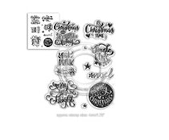 Polkadoodles Clear Stamps - Merry & Bright Christmas ...