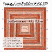 Crealies Crea-nest-dies XXL Squares with square holes ...