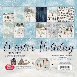 Craft&You Paper Pad 6x6 inch  - Winter Holiday