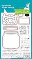 Lawn fawn Dies - How you bean? shaker add-on