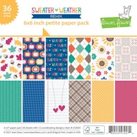 Lawn Fawn 6x6 Paper Pack - Sweater weather remix
