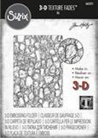 SIZZIX/TIM HOLTZ  - 3D EMBOSSINGFOLDER A6 Cobblestone 2