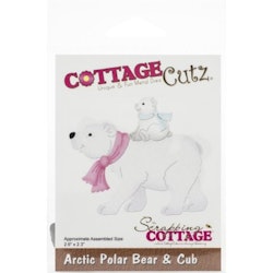 Cottage Cutz - Arctic Polar Bear & Cub