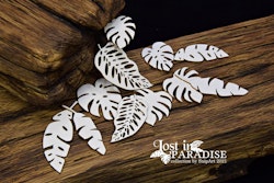Chipboard - Exotic Monstera Leaves