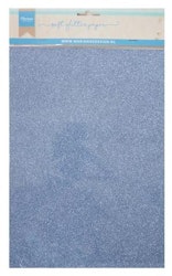 MD A4 Soft Glitter Paper 5 pack - Blue