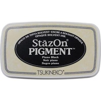 StazOn Pigment inkpad  - Piano Black