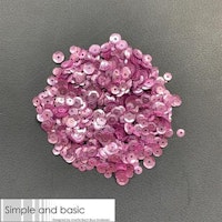Simple and Basic Sequins  - Pink