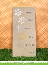 Lawn Fawn Stencil pasta - Gold
