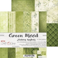 Craft O Clock 6x6 Paper Pad - Green Mood