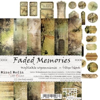 Craft O Clock 6x6 Paper Pad - Faded Memories