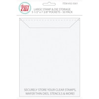 Avery Elle Stamp & Die Storage Pockets - 50/Pkg Large
