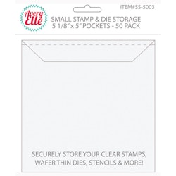 Avery Elle Stamp & Die Storage Pockets - 50/Pkg Small