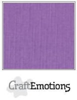 Craft Emotions Cardstock Linen 12x12 - 10 pack Purple 1130