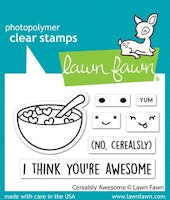 Lawn Fawn - Cerealsly Awesome Stamps