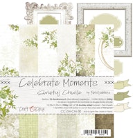 Craft O Clock 6x6 paper pad - Celebrate Moments