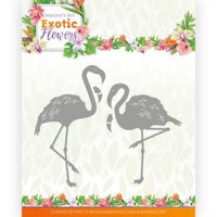 JEANINES ART DIES  - Flamingos