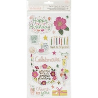 Pink Paislee Thickers Stickers - And Many More