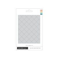 Concord & 9th Dies - Quilted Card Front