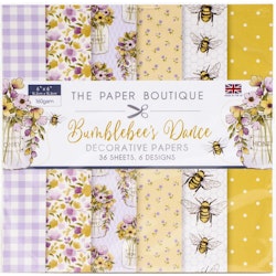 The Paper Boutique Paper Pad 6x6 - Bumblebee's Dance