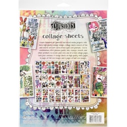 Dylusions Collage Sheets 8.5x11 inch - set 1