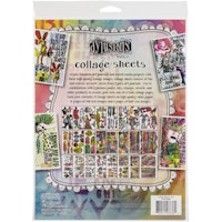 Dylusions Collage Sheets 8.5x11 inch - set 3