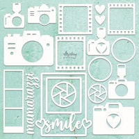Mintay Papers Chipboard - Photo set