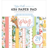 Echo Park Paper Pad 6X6 - My Favorite Spring
