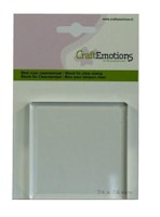 CraftEmotions block for clearstamp 74x74mm - 8mm
