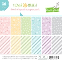 Lawn Fawn - Flower market petite paper pack 6x6