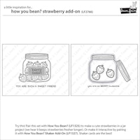 Lawn Fawn - How you bean? Strawberries add-on