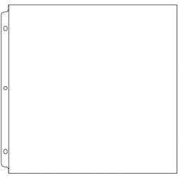 We R Ring Photo Sleeves 12X12 inch 50/Pkg