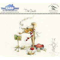 The Card Hut Clear Stamps - Mulberry Mouse The Duet