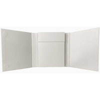 49 And Market Foundations Memory Keeper - Tri Fold Album White