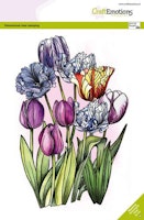 CraftEmotions clearstamps A5 - Blossom Tulips