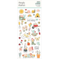 Simple Stories - Full Bloom Puffy Stickers 38/Pkg