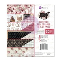Prima Marketing Paper Pad 6X6 - Farm Sweet Farm