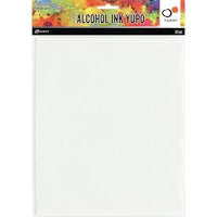 Tim Holtz Alcohol Ink White Yupo Paper 25/Pkg