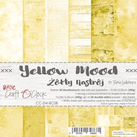 Craft O Clock Paper set 6x6 - Yellow Mood