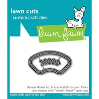 Lawn fawn Dies - reveal wheel arc frame add-on